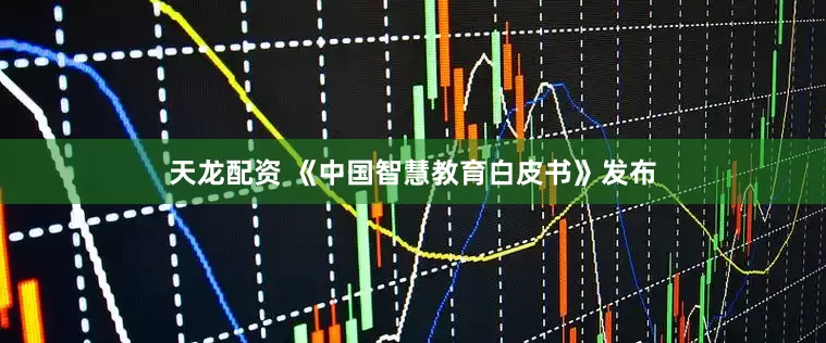 天龙配资 《中国智慧教育白皮书》发布